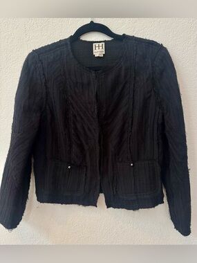 Haute Hippie Textured Silk Jacket -Timeless NWOT